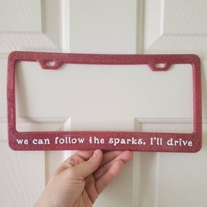 Lover License Plate Frame
