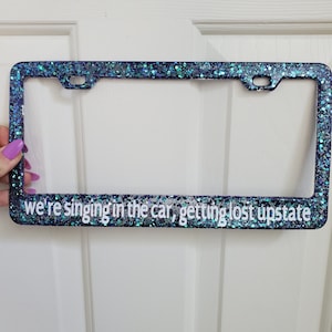 Upstate License Plate Frame
