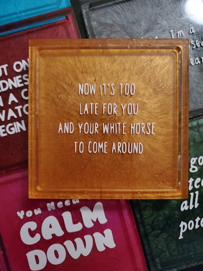 Era lyric coasters image 3