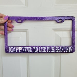 Brand New License Plate Frame