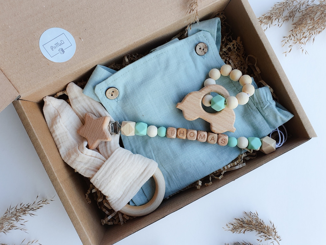Cadeau de bébé ensemble 03 mois / boîte de bébé garçon / 36 Etsy