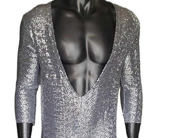 Freddy Merc. Silver Sequins Jumpsuit