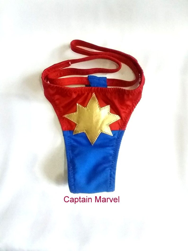 Captain Marvel Thong