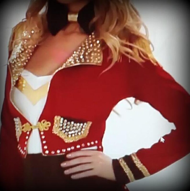 Fancy Sequins Ringmaster Jacket and Bow Tie Etsy