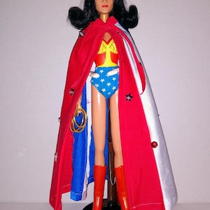Wonder Woman Cape 16" Fits Tonner Doll