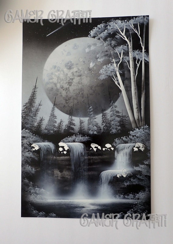 SPACE OASIS - SPRAY PAINT ART By Skech 