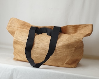 Handmade Everyday Shopper Bag in Recycled Plastic