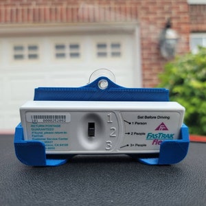 Fastrak and EZ Pass Holder - Toll Transponder Holder - Choose from multiple colors