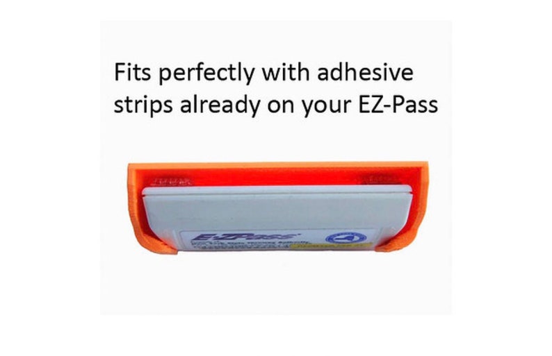Official Orange Ezpass Cover for Small EZ Pass Etsy