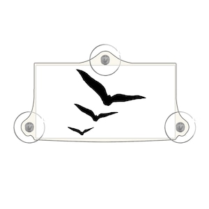 Birds designs - Toll Pass holder - EZ pass holder