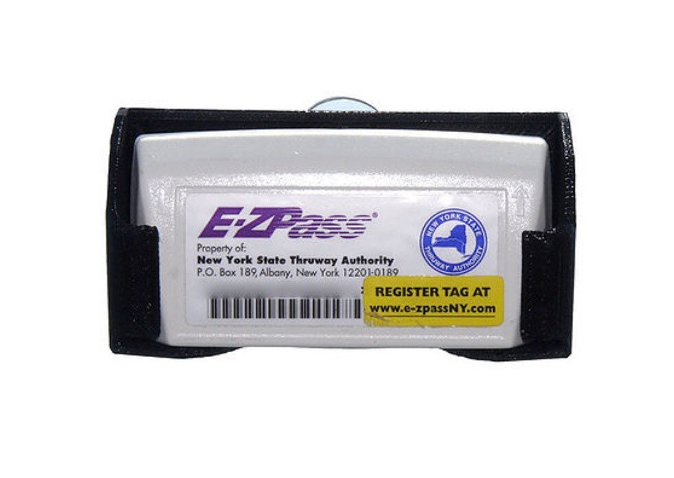 Small Toll Pass / EZ Pass / Transponder Holder - A JET