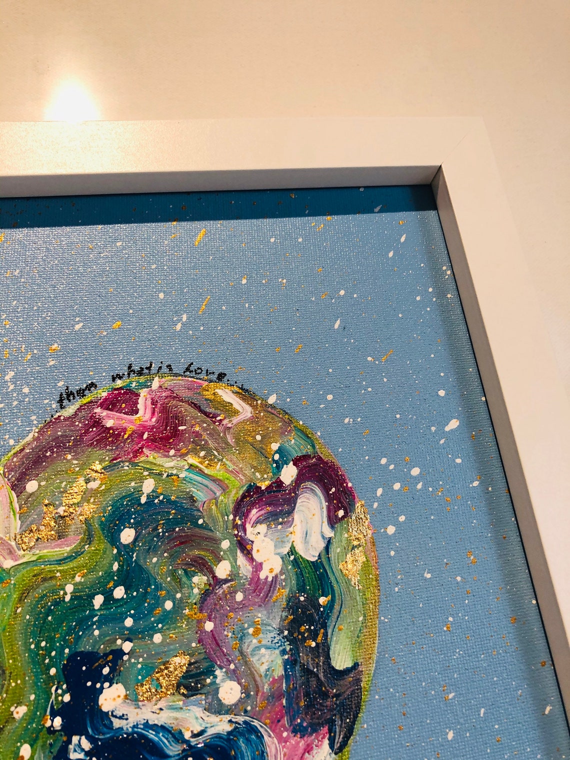 Original acrylic handmade painting on canvas board high Etsy