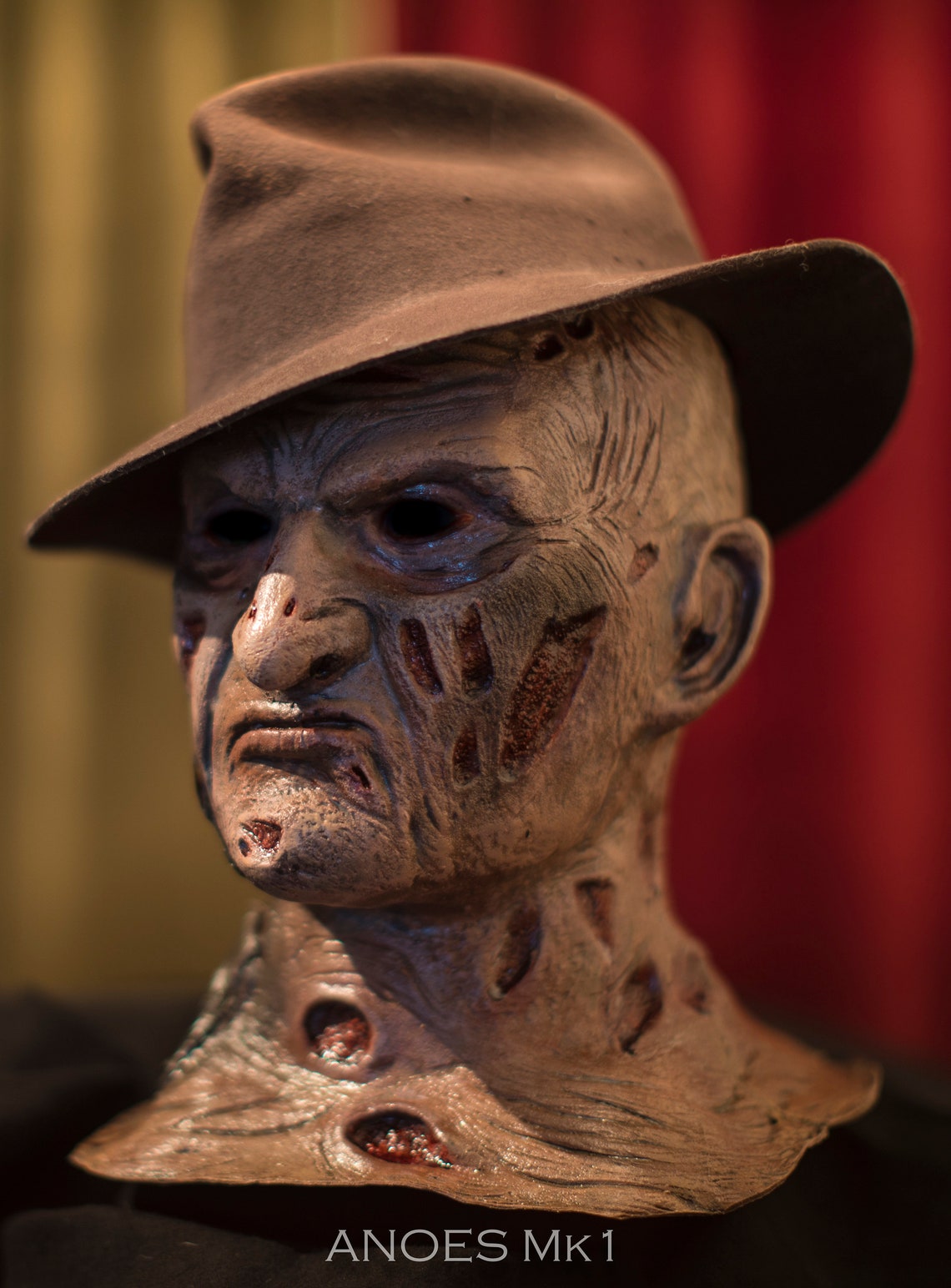 Freddy Krueger Mask Latex A Nightmare On Elm Street Etsy