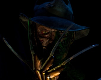 Freddy Krueger Mask (Foam Filled Latex Mask ), A Nightmare On Elm Street , Halloween , Horror, Movie Prop,  Classic Horror,