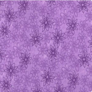 108&quot; Sketched Floral - Lilac