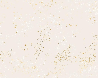 108" Speckled - White & Gold