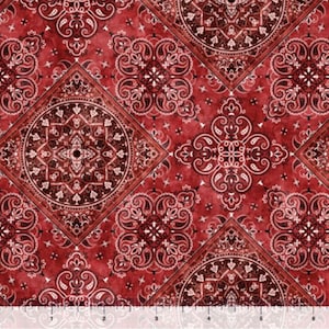 108" Bandana - Red