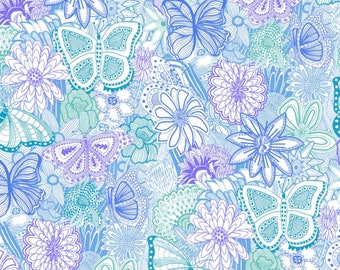 108" Sketchbook Aqua Blue