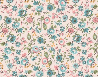 108" Piece & Plenty - Floral Latte