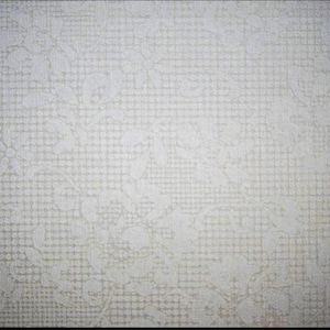 108&quot; Floral & Dots - White on White
