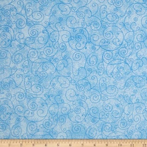 110&quot; Willow Flannel - Light Blue