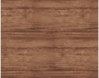 108" Flannel Washed Wood - Nutmeg