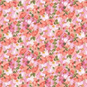 108" Flower Wash - Peach Pink