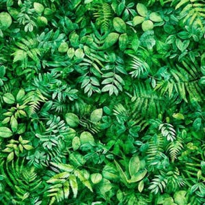 108&quot; Earthly Delights Mixed Foliage - Green