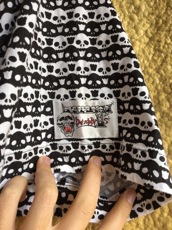 Deadly T’s - Skull T Button Up