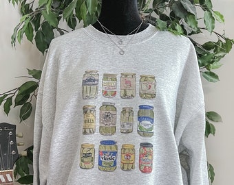 Pickle Guys Hoodie Sweatshirt White – Shipping Included – The Pickle Guys