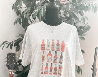 Hete saus sweatshirt, hete saus liefhebbers hoodie, paprika pittige jalapeno, grappige crewneck, foodie unisex trui nieuwigheid verjaardagscadeau