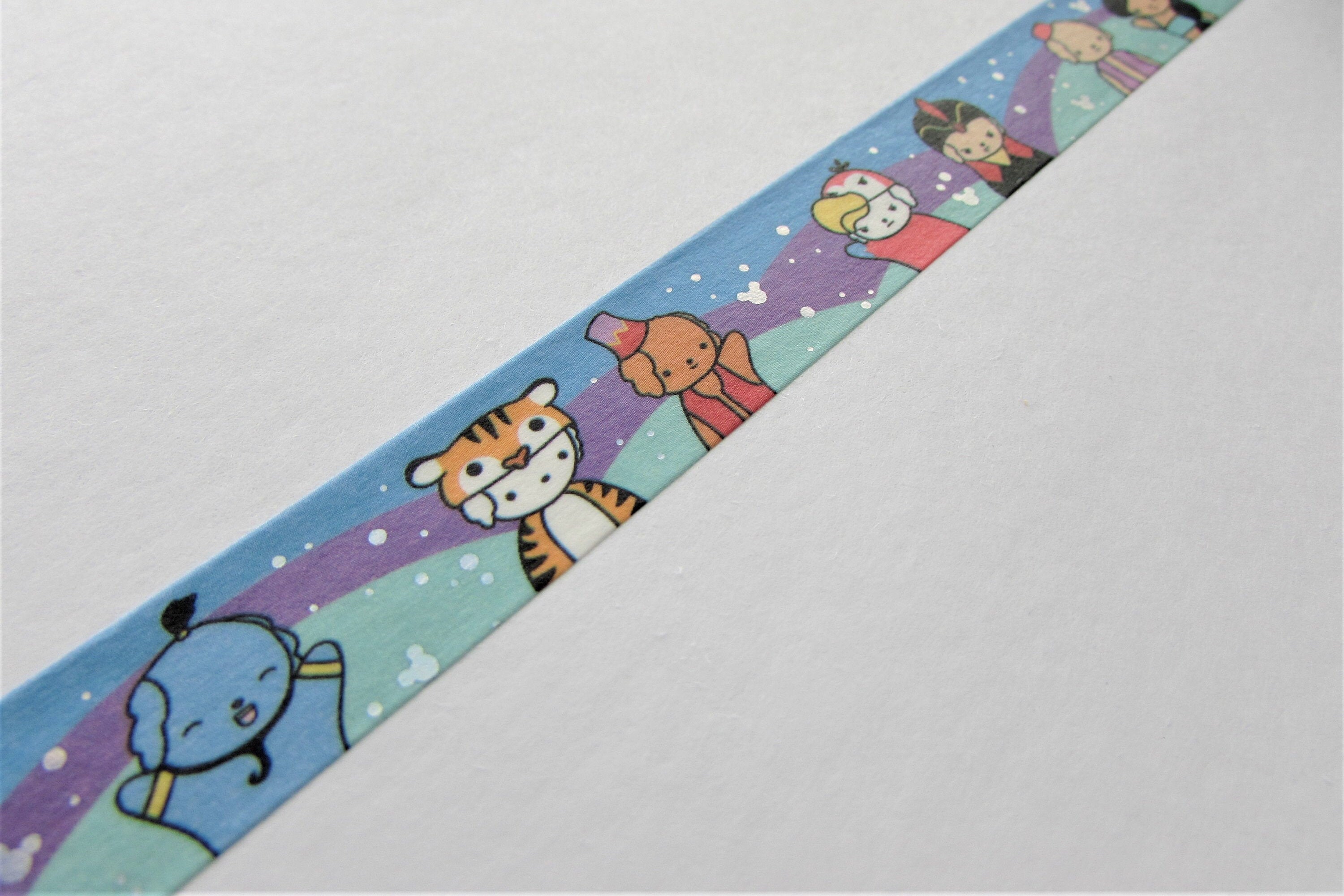 Washi Tape Sample Cute Disney Characters Washi Sweet Bean Etsy