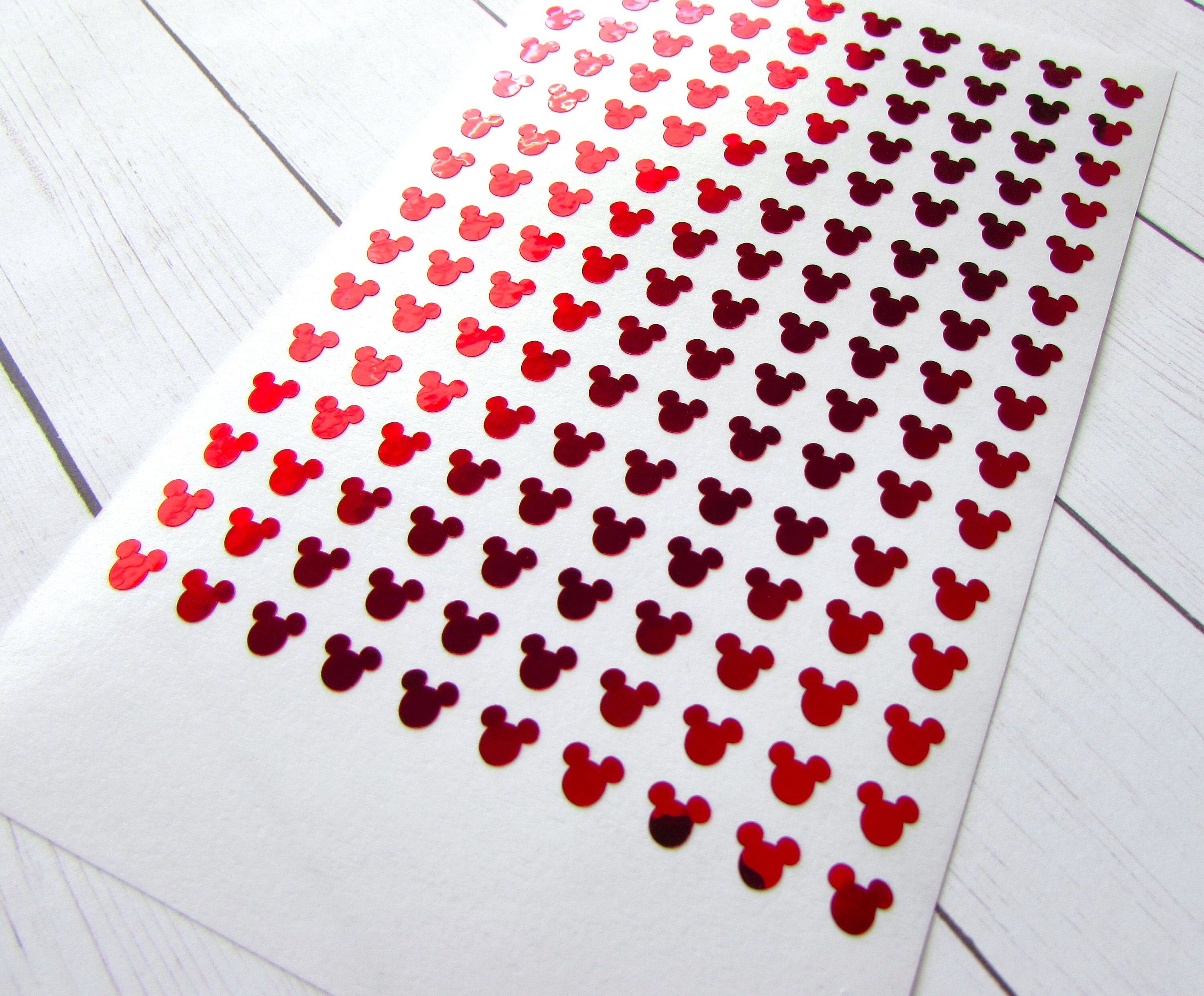 Mini Sticker | Mini Decal | Mini Mickey Sticker | 1/4