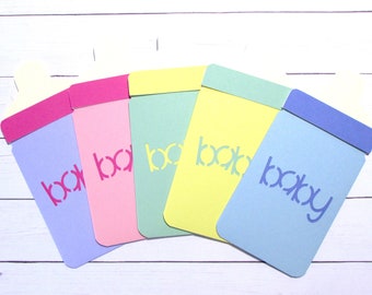 Baby Gift Card Holder - Baby Boy - Baby Girl - Baby Bottle Gift Card Holder - New Baby - Baby Shower Gift - Gift Card Holder - Baby Shower