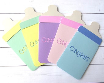 Baby Gift Card Holder - Baby Boy - Baby Girl - Baby Bottle Gift Card Holder - New Baby - Baby Shower Gift - Gift Card Holder - Baby Shower