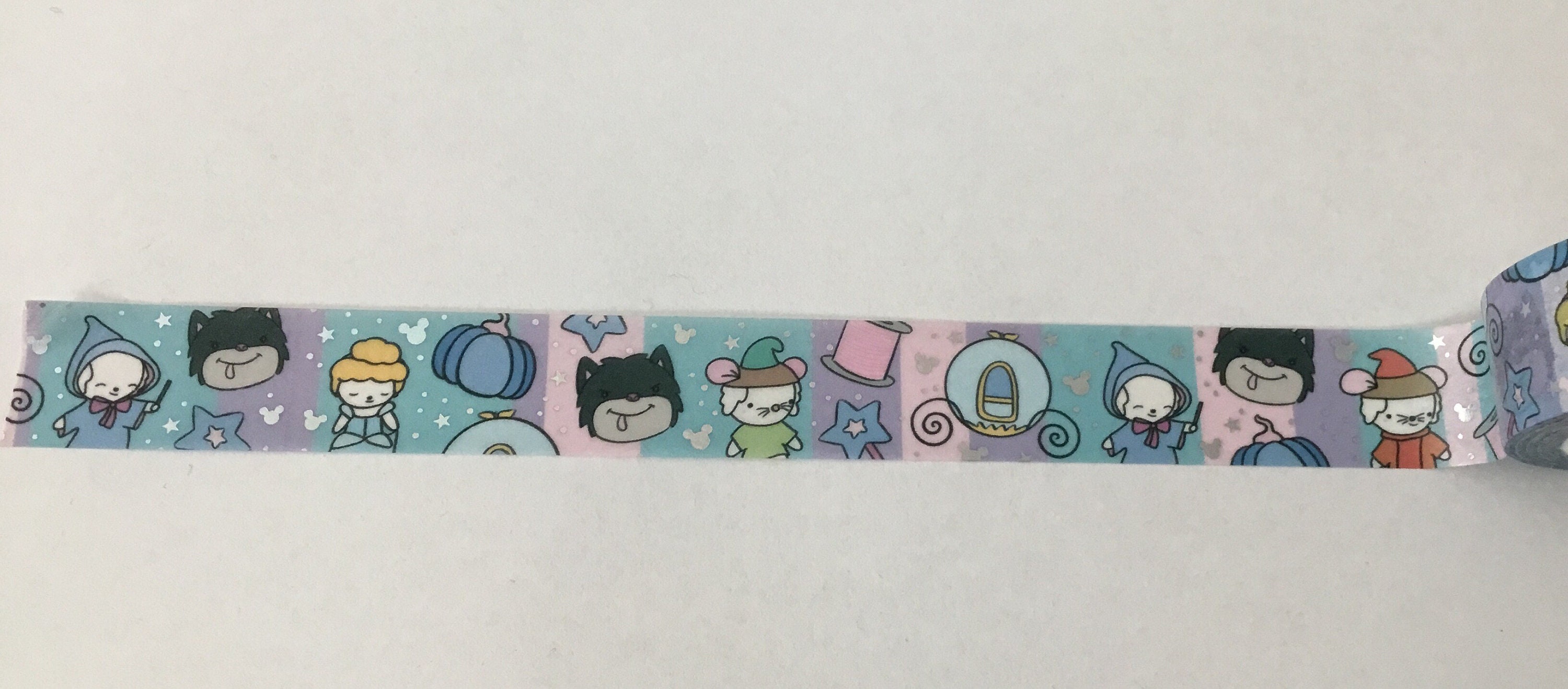Simply Gilded Washi Tape Sample Conversation Hearts Valentine Washi Tape  Gold Foil Silver Foil Craft & Planner Tape 24 Length 