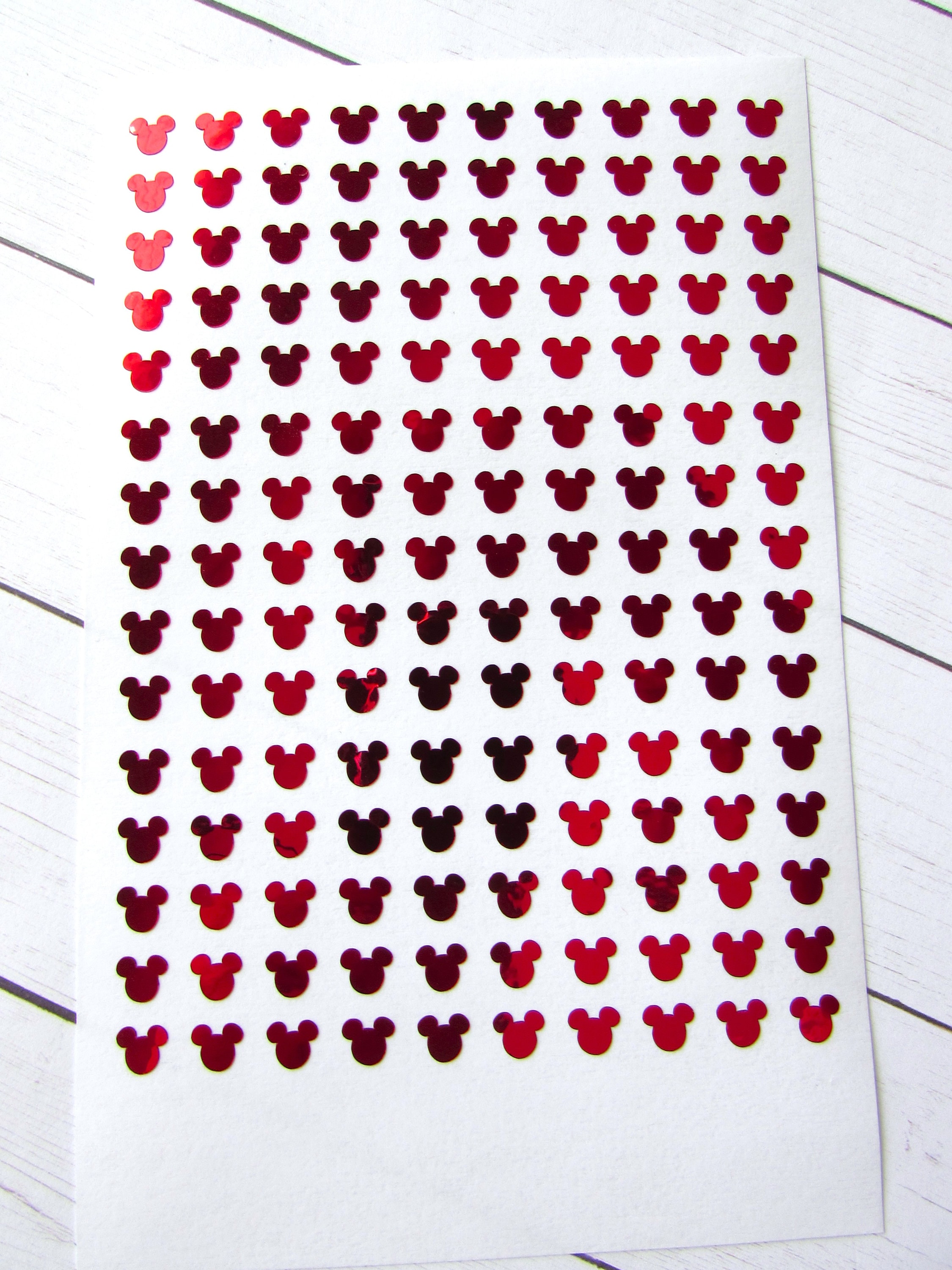 Mini Sticker | Mini Decal | Mini Mickey Sticker | 1/4