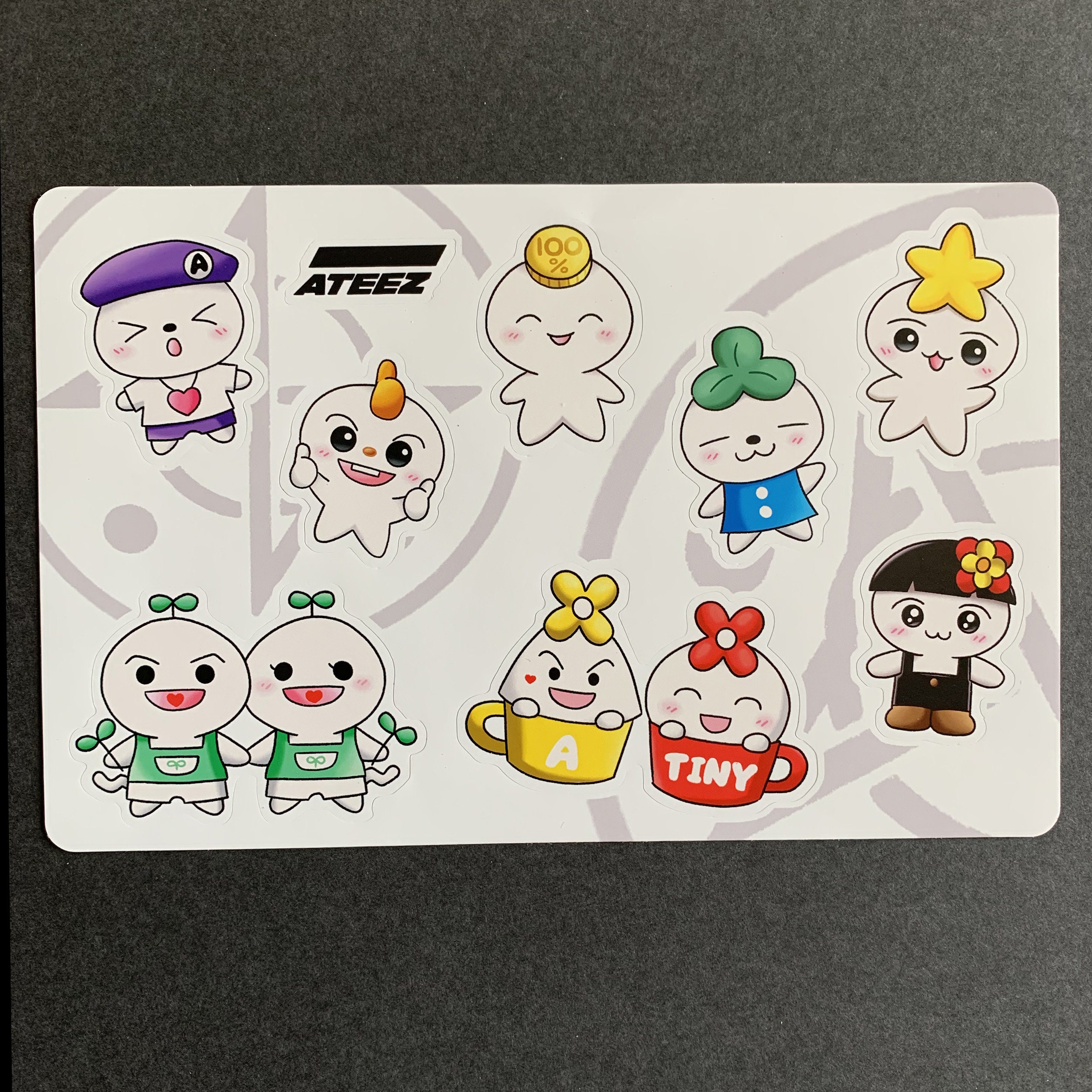 Ateez Hehetmon Sticker Sheet - Etsy