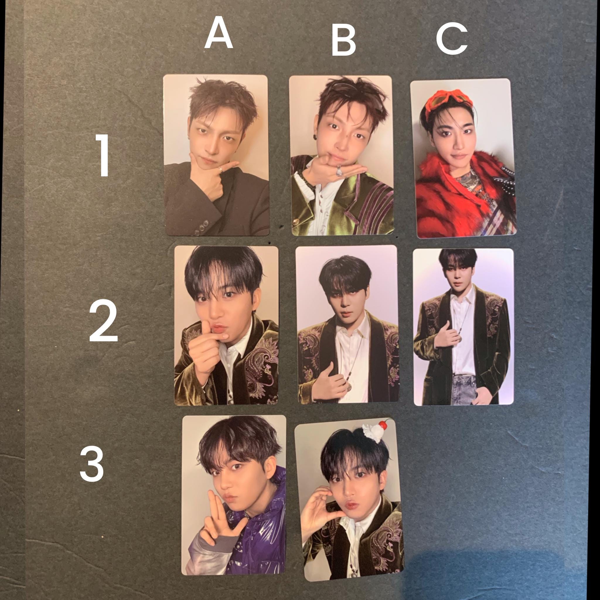 Seonghwa Photocard Official - Etsy