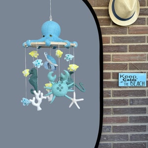 Nautical Baby Mobile: Handmade Ocean Nursery Decor