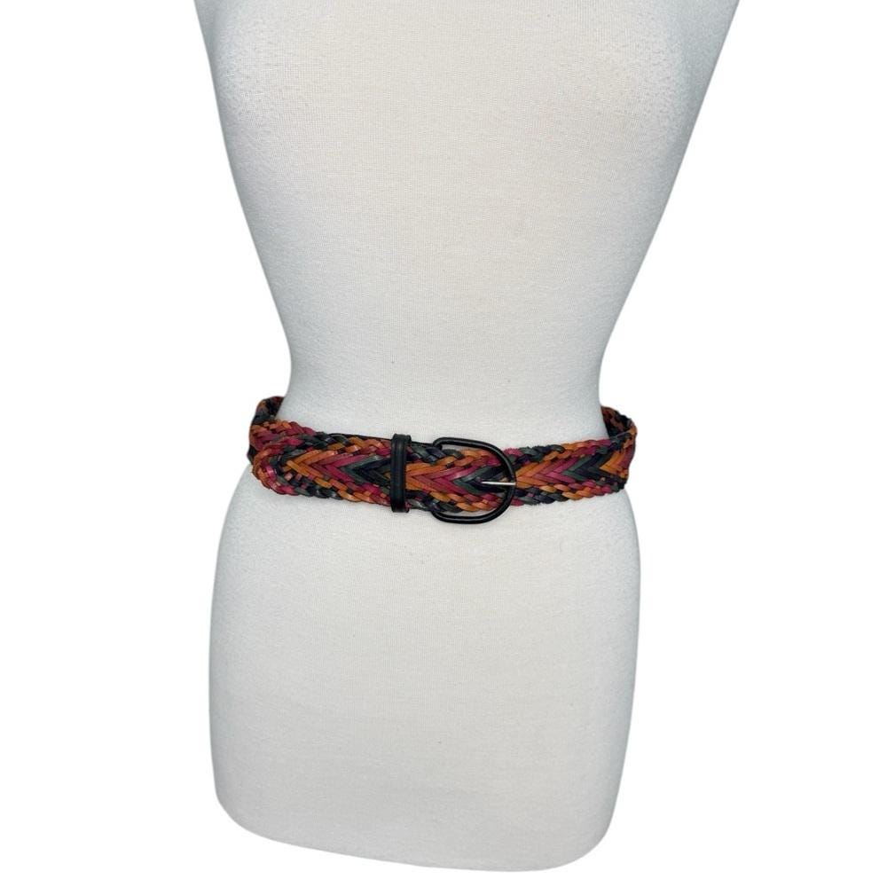 Vintage OMEGA Multicolor Braided Leather Women display picture 2