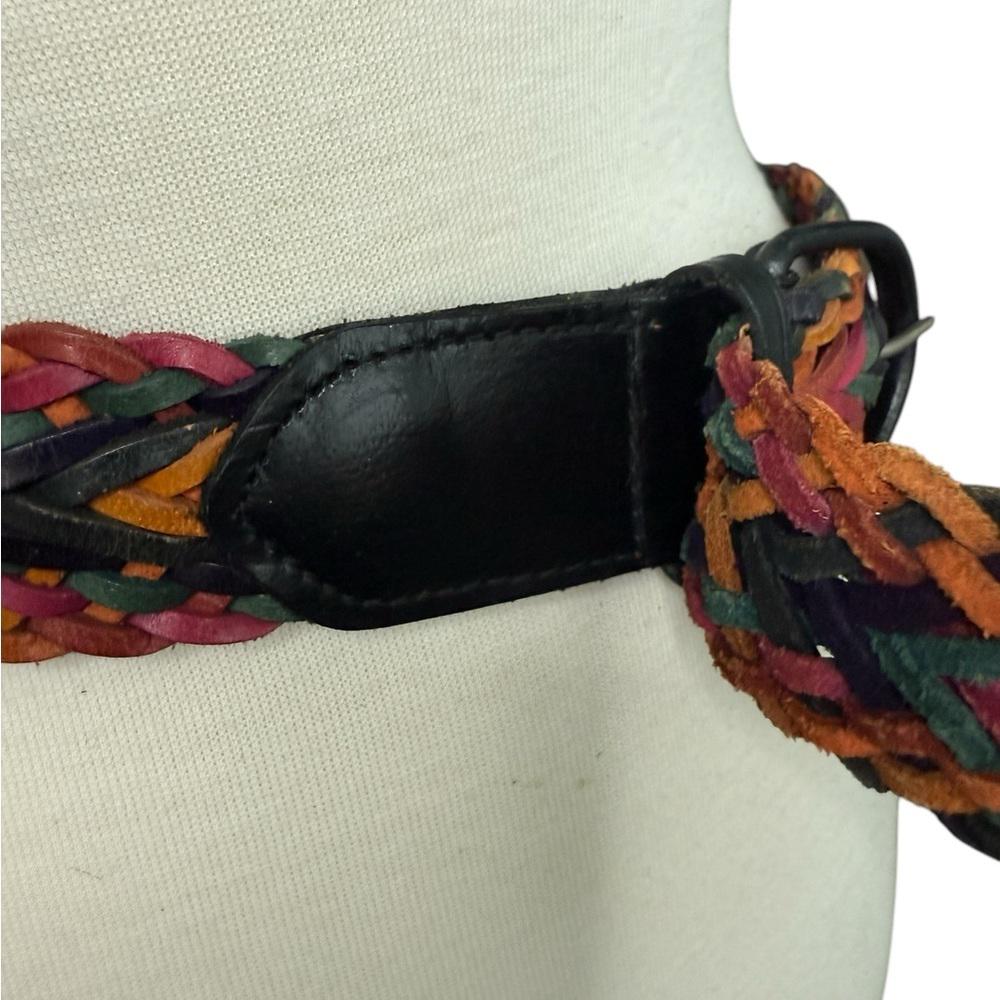 Vintage OMEGA Multicolor Braided Leather Women display picture 3