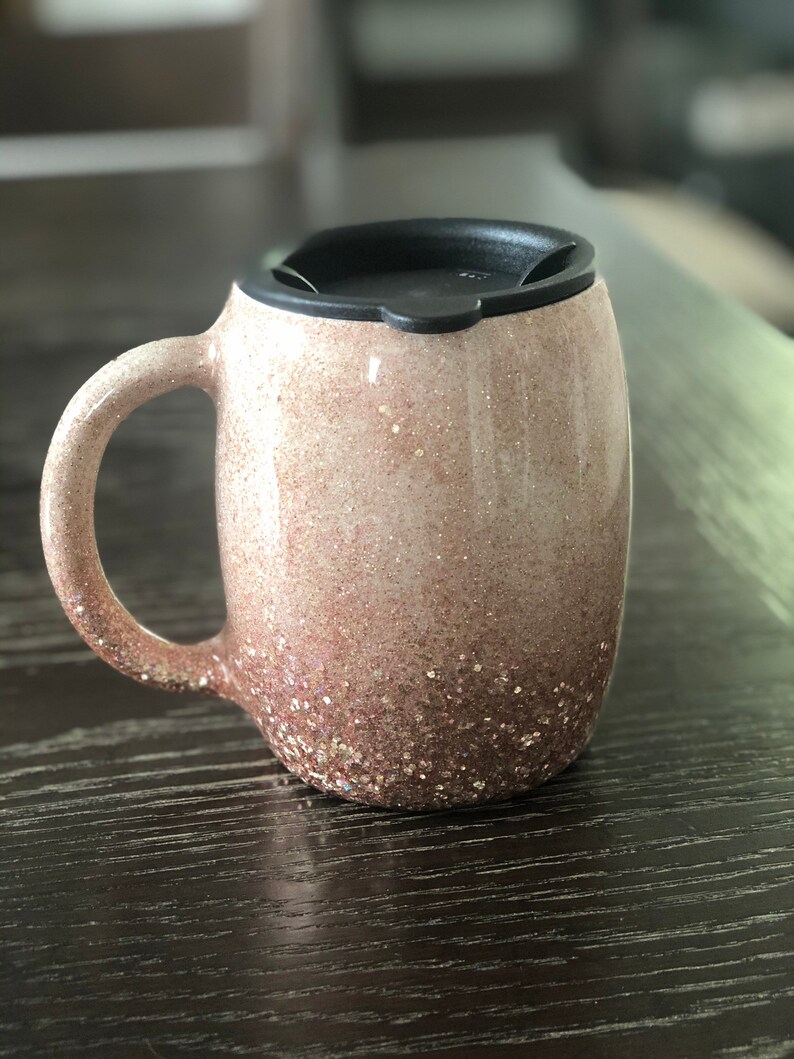 asda rose gold travel mug