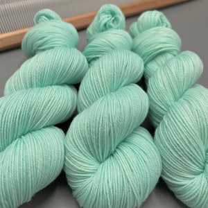 Caribbean ~ hand dyed yarn - lace / sock / fingering / sport / dk / worsted / aran / bulky / super bulky - yarn - blue yarn - knit gift