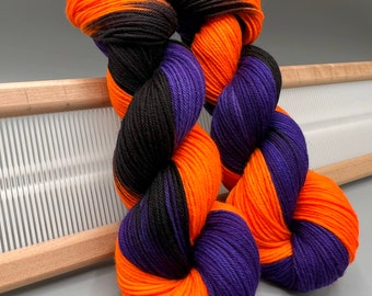 Bubble, Bubble.. ~ hand dyed yarn - lace / sock / fingering / sport / dk / worsted / aran / bulky / super bulky - Halloween - yarn