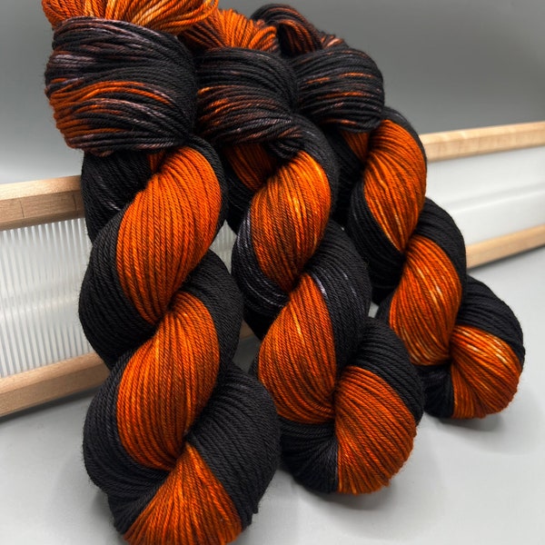 All Hallows’  ~ hand dyed yarn - lace / sock / fingering / sport / dk / worsted / aran / bulky yarn / super bulky - yarn