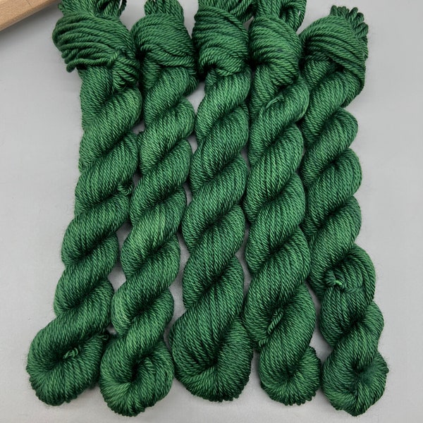 Green Superwash Wool Yarn Etsy