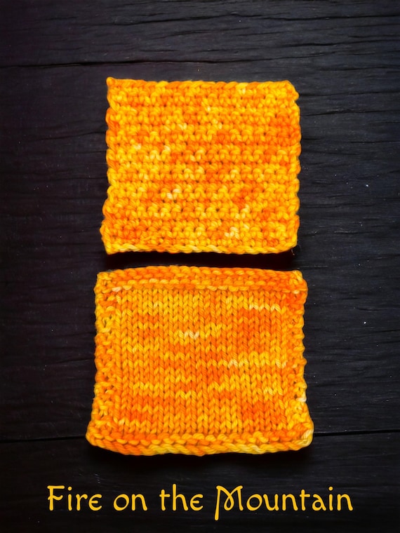 Fire on the Mountain Hand-Dyed Superwash Merino Wool Yarn