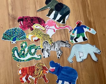 Polar Bear , Polar Bear  Felt Flannel Story Pieces