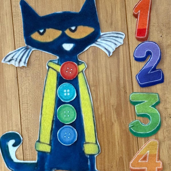 Pete the Cat Buttons - Etsy